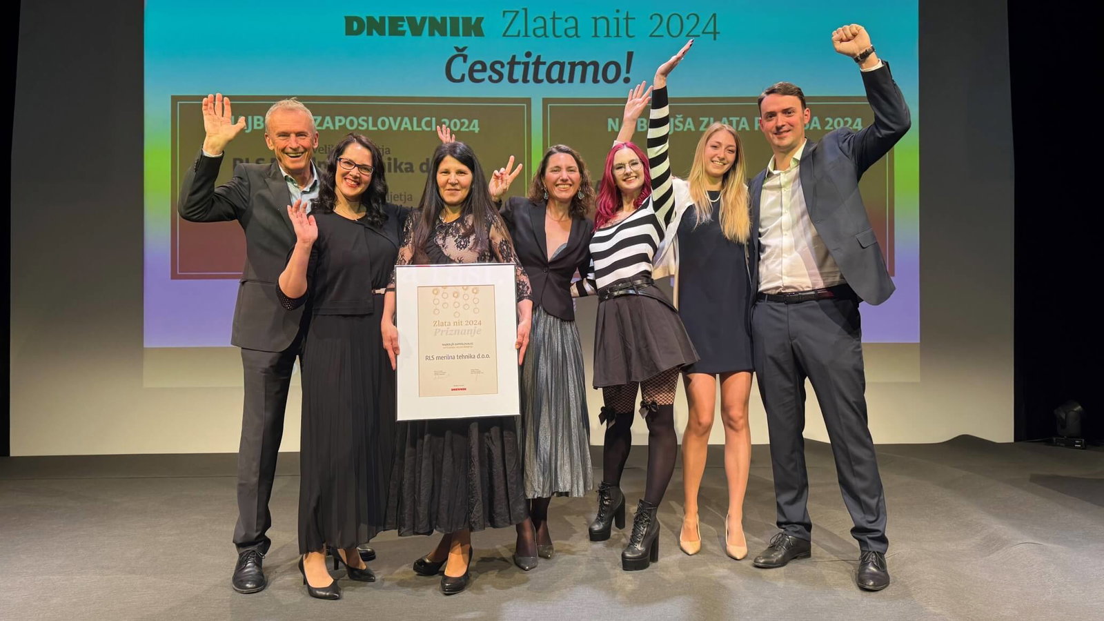 RLS wins the Zlata nit Award for the best employer 2024 among large companies