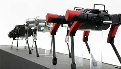 Application of AksIM‐2 series encoders in quadruped robots