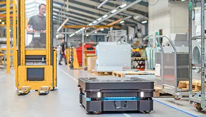 Compact and precise: RLS encoders powering MiR AMRs