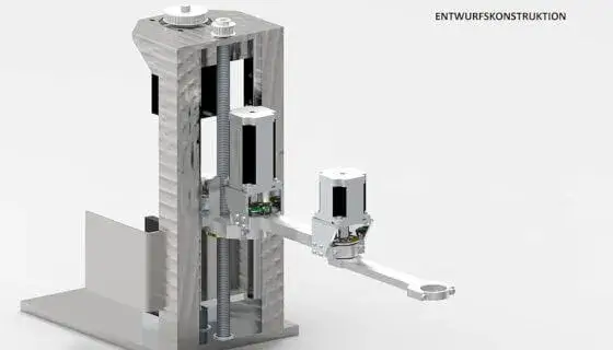 Using magnetic encoder to improve the accuracy of a SCARA