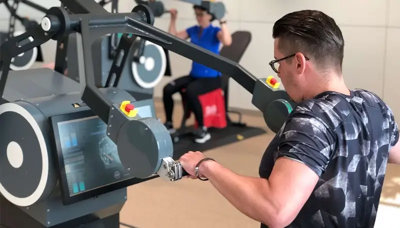 RLS encoders maximize the efficiency and safety of Sparkfield fitness device