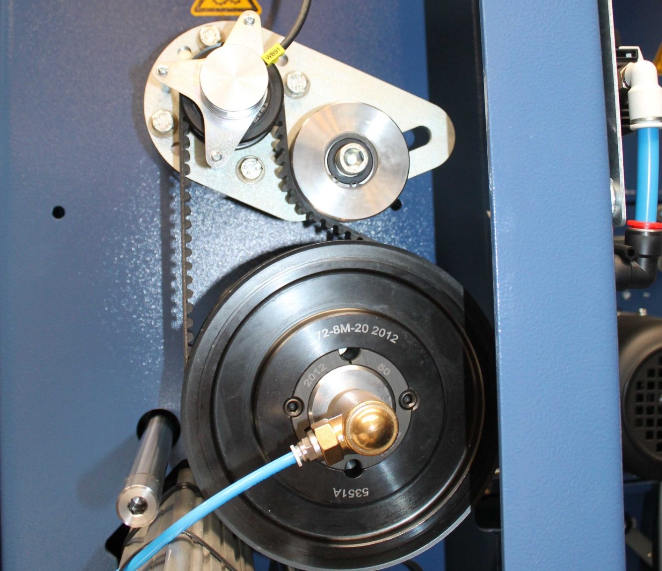 RLS RM36 encoder integrated into a Robco Engineering machine