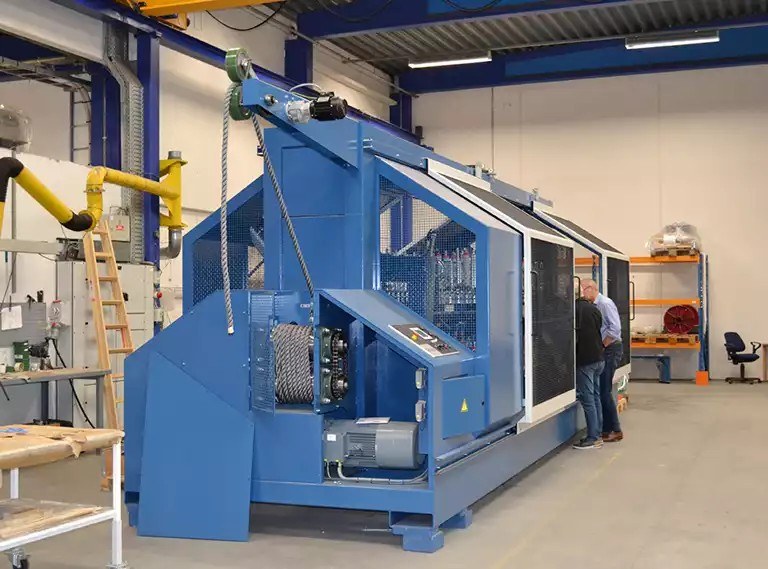 Robco Engineering's twisting machine